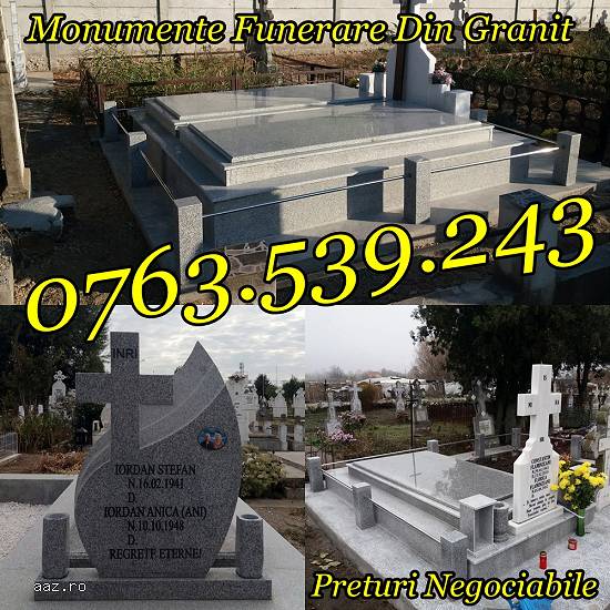 Placari Cavouri Cruci Monumente Funerare Marmura Granit Ieftine