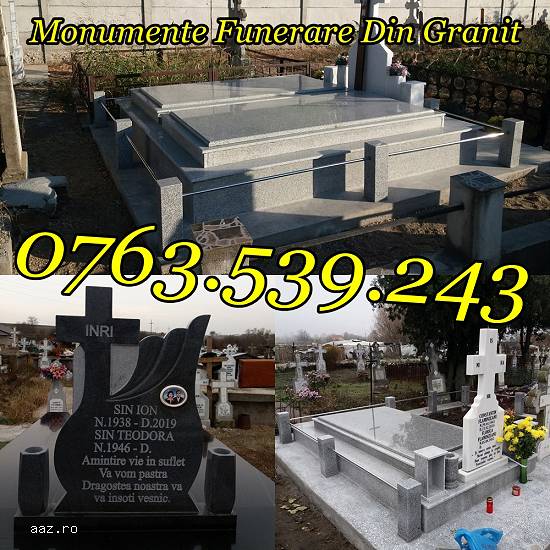 Placari Cavouri Cruci Monumente Funerare Marmura Granit Ieftine