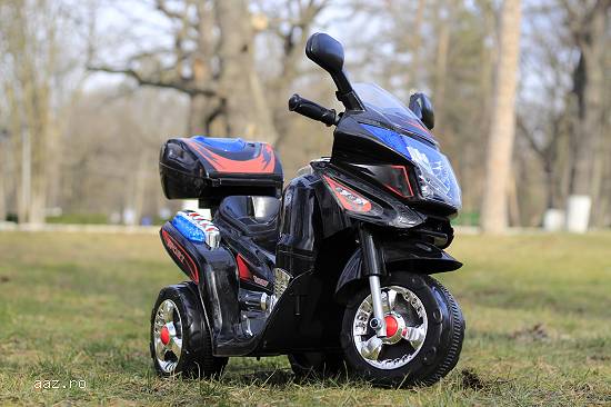 Mini Motocicleta electrica cu 3 roti 183099 STANDARD #Negru