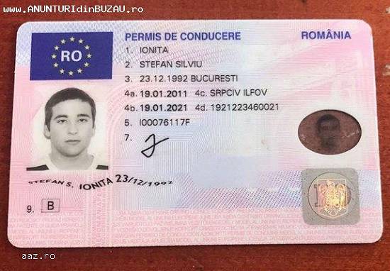 permis de conducere romania