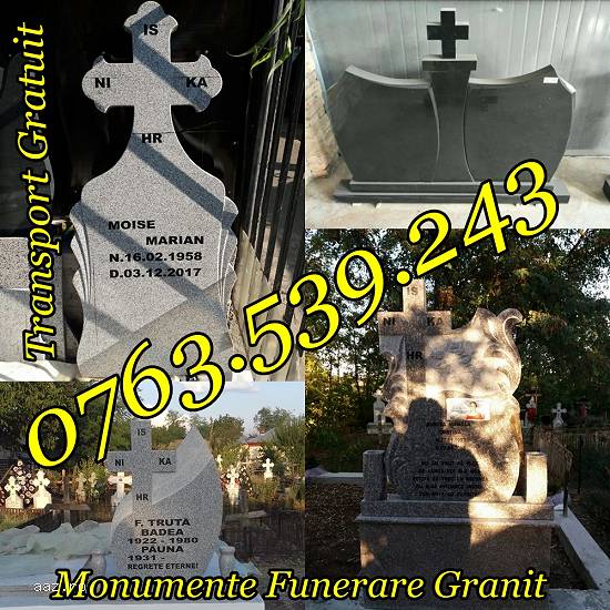 Executam Cruci De Granit Pietre Funerare Marmura Granit