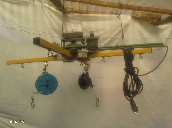 Scripete retractabil elevator troliu Fezer Germany