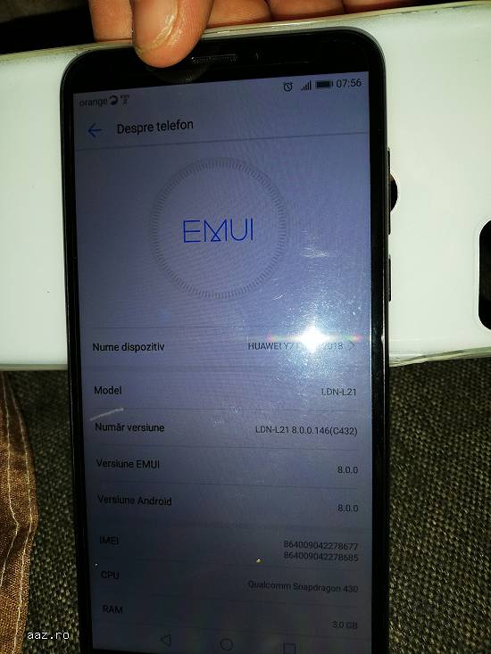 Vand huawei Y7 Prime 2018 urgent