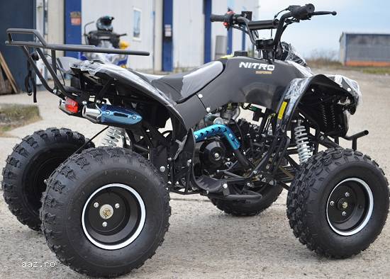 Atv Komando Warrior 125cc,    Roti de 8 inch