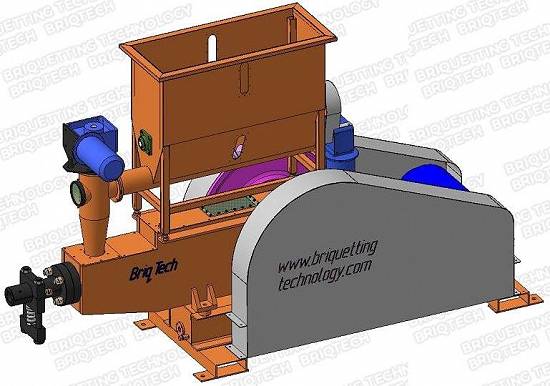 Presa brichetat mecanica BT-050-200