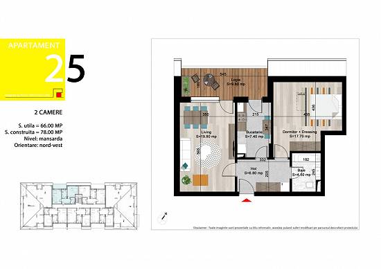 Titan-Metrou Nicolae Grigorescu-Salajan-Apartament cu 2 camere