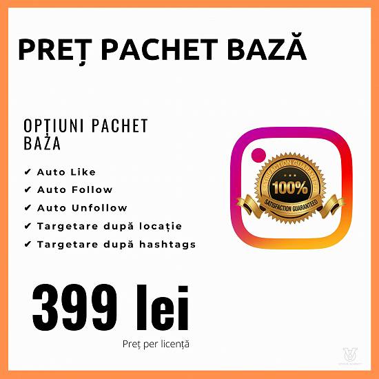Vand Bot Instagram Auto-Like,     Auto-follow,     unfollow,     comment