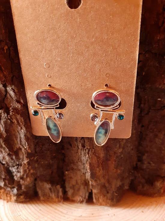 Cercei stil boho chic multicolor