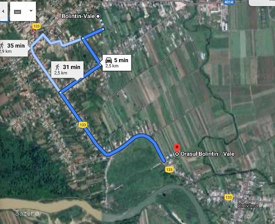 Teren intravilan 30 KM de Bucuresti