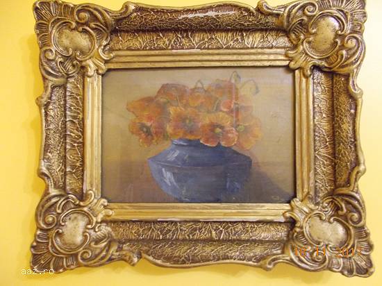 Vand tablouri picturi ulei pe carton - lot 2