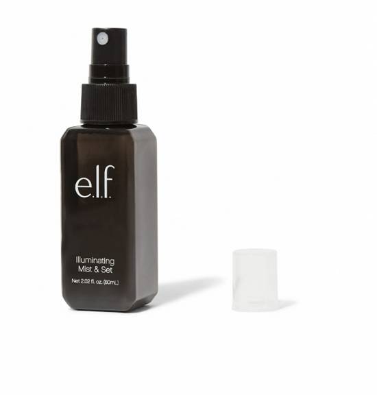 Set Fond de ten + Spray fixare iluminator E.L.F.