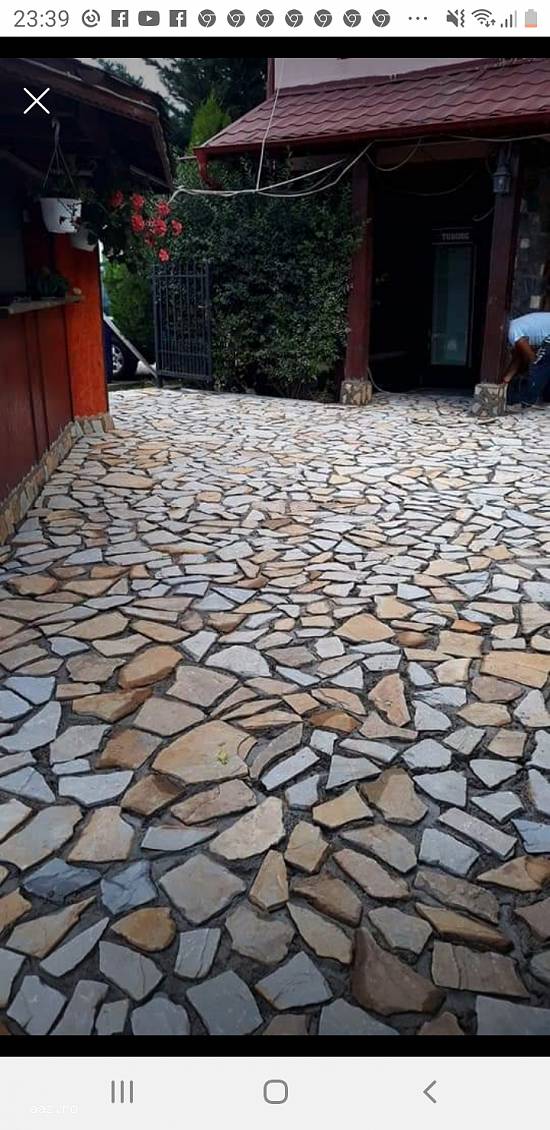 Executăm lucrări din piatră de munte Grătare cascade de curte la pret de producator