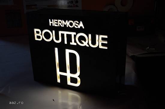 Casete luminoase promovare afacere