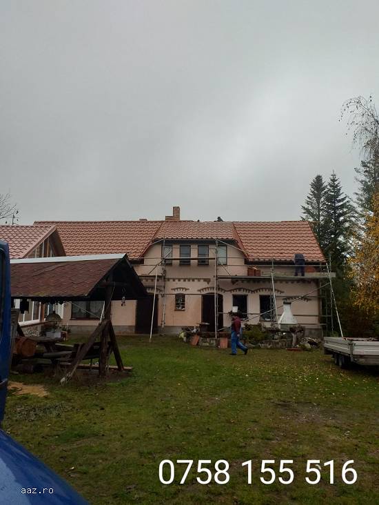 Executăm acoperisuri,   tigla metalică,   ceramica,   dulgherie,   jgheaburi,   burlane,   glafuri
