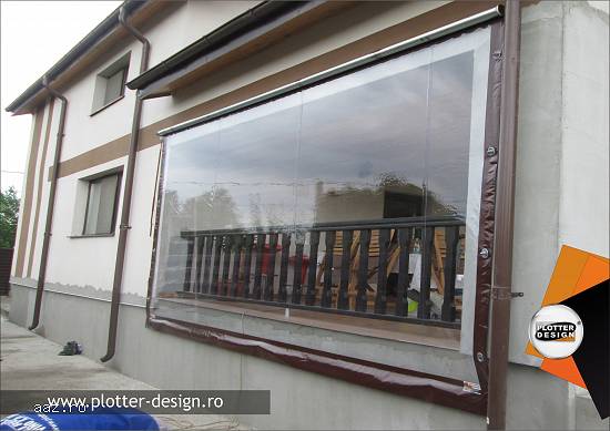 Imprejmuire cu transparent casa de vacanta