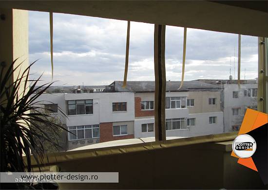 Folie cristal inchidere balcon