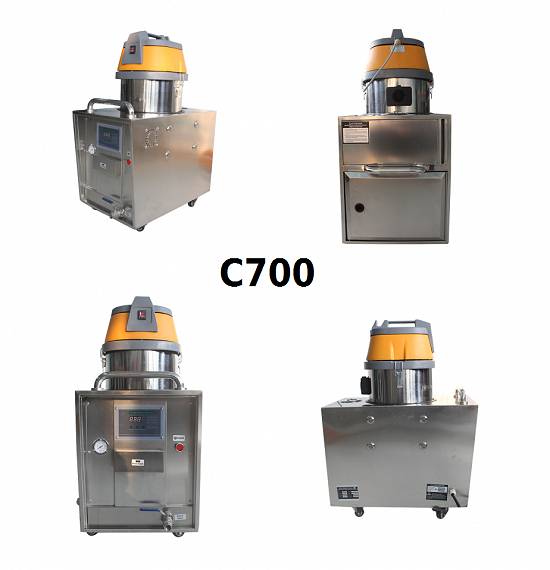 Aspirator cu Aburi profesional Curatat/Dezinfectat C700