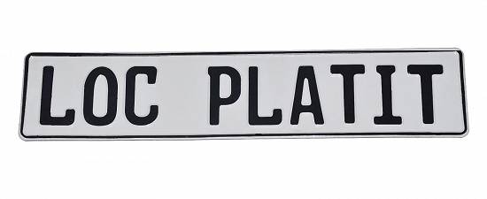 Placute personalizate
