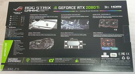 Vânzare ASUS ROG Strix GeForce RTX 2080 Ti OC