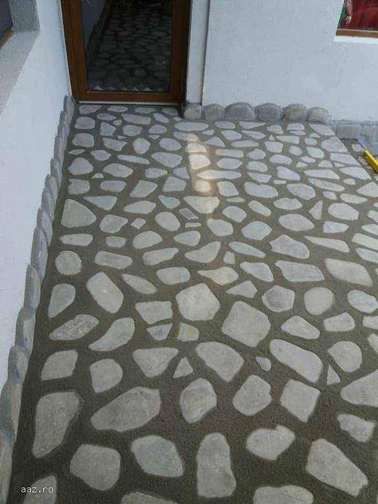 Pavaj din piatră naturală de munte oriunde în țara detalii la telefon 0723810761