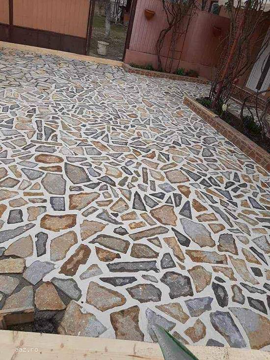 Pavaj din piatră naturală de munte oriunde în țara detalii la telefon 0723810761