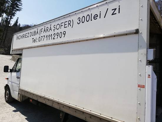 Duba Mercedes Sprinter de inchiriat pt transporto marfa