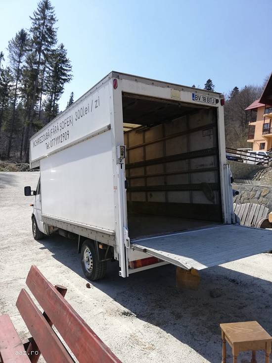 Duba Mercedes Sprinter de inchiriat pt transporto marfa