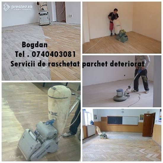 Montaj parchet ,  rascheari profesionala