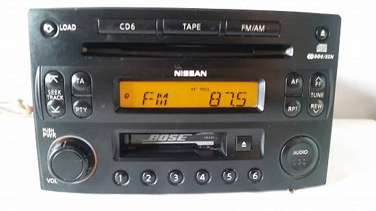 Radio Cd Player Nissan 350Z BOSE