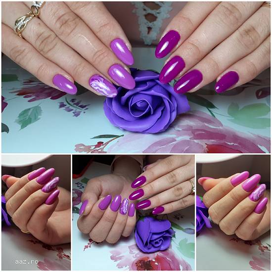 Unghii cu gel  / manichiură-pedichiură semipermanenta