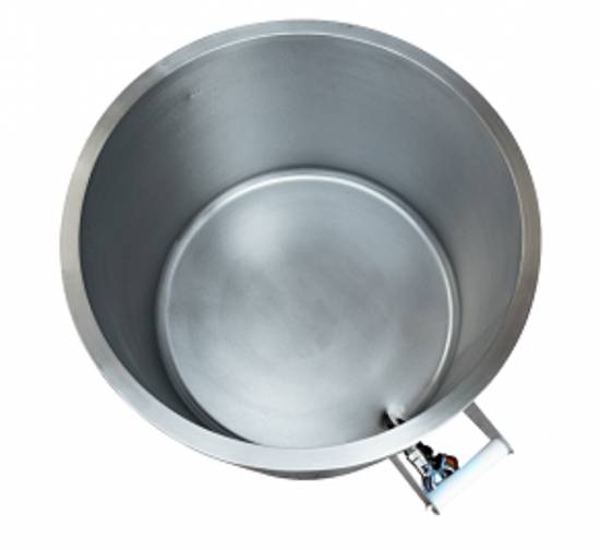 Cazan electric de fierbere cu pereti dubli cu termostat mecanic 90L