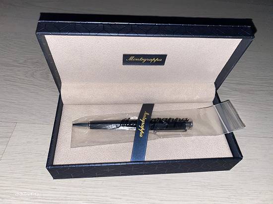 Pix Montegrappa Parola Black BallPen + Agenda