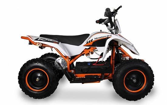 ATV electric pentru copii KXD Maddox M1 800W 36V #Portocaliu