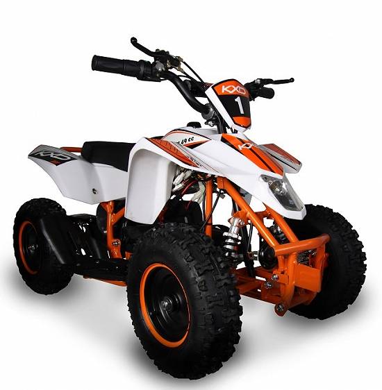 ATV electric pentru copii KXD Maddox M1 800W 36V #Portocaliu