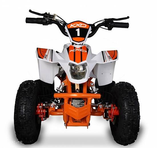 ATV electric pentru copii KXD Maddox M1 800W 36V #Portocaliu