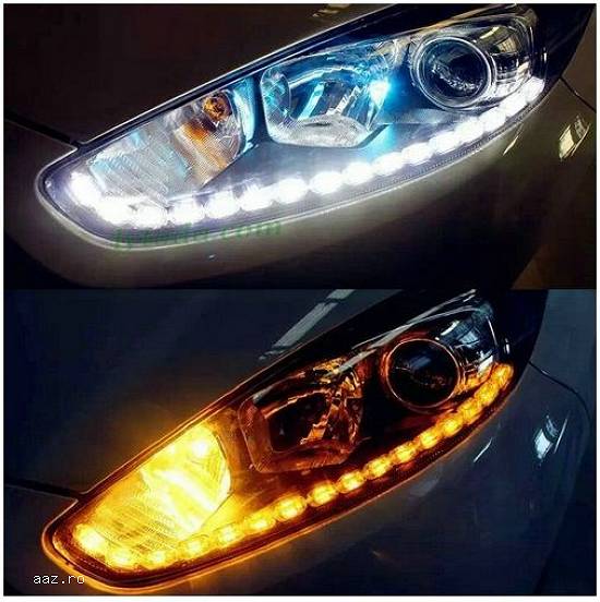 Banda LED Cristal pt faruri cu semnal dinamic