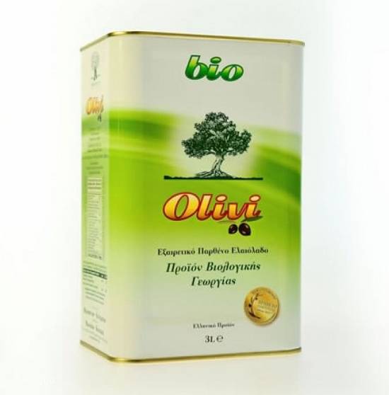 OLIVI Ulei de Masline Grecesc Organic Extravirgin Engro