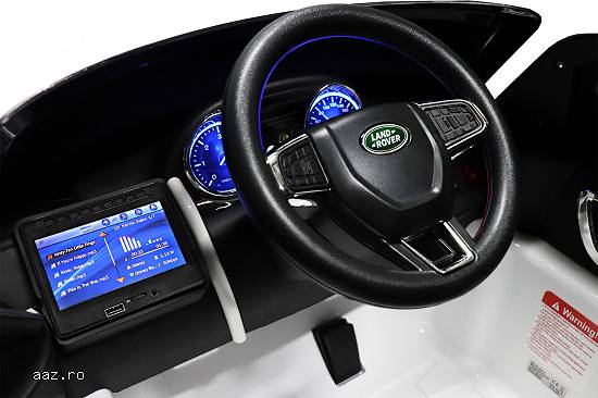 Masinuta electrica Kinderauto Land Rover Discovery DELUXE Cu MP4 #Black