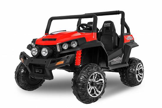UTV electric pentru 2 copii Golf-Kart 210W 24V PREMIUM #Albastru