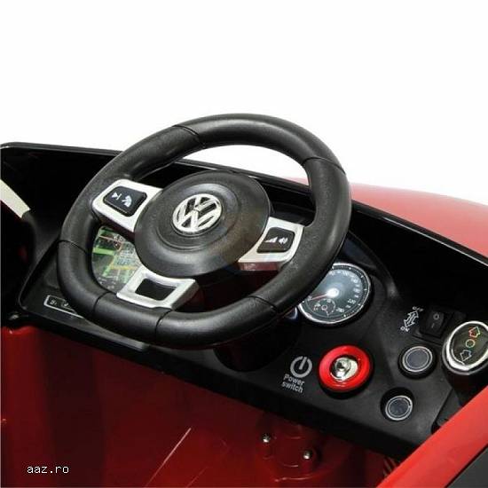 Masinuta electrica Kinderauto VW Golf GTI 2x30W 12V STANDARD #Rosu