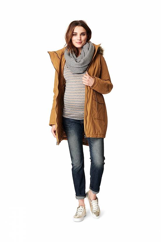 Geaca pentru gravide 2in1 maro Old Malin Noppies