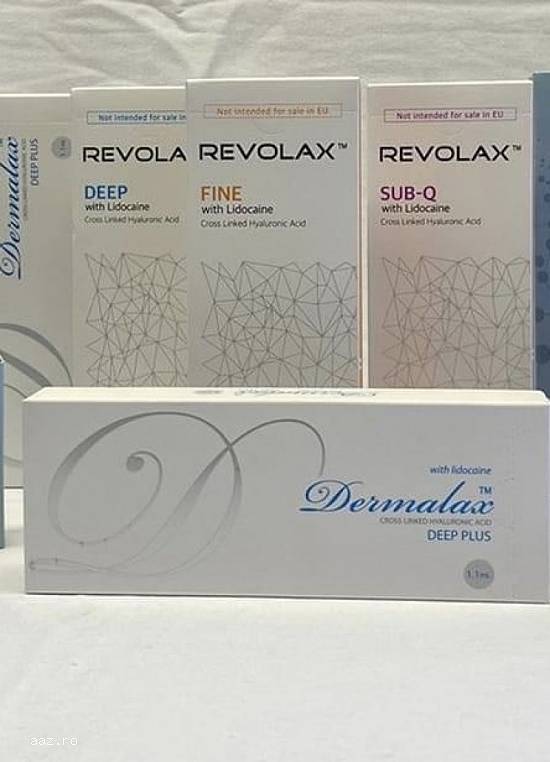 Acid Hialuronic 1,  1 ml Revolx Deep  Sub Q/Dermalax Deep Plus JuvaDerm