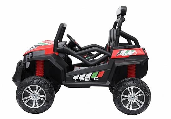 UTV electric pentru copii Golf-Kart S2588 180W PREMIUM #Rosu