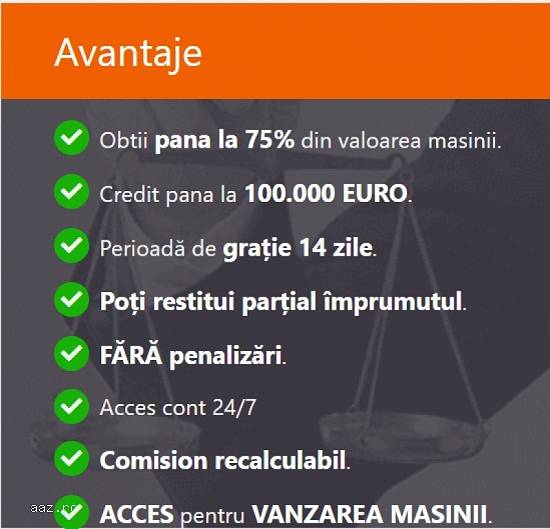 Amanet Auto,   Parcare Subterana,   Banii pe loc