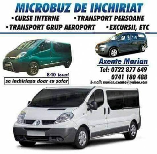 Transport Persoane și Rent a Car in Regim Privat 24 / 24 H. Șofer profesionist cu o vastă experie