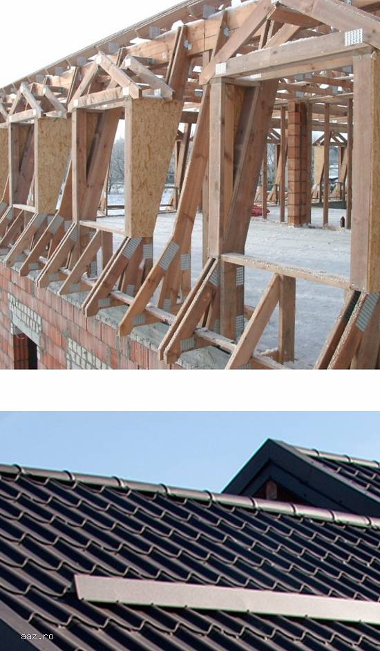 Construim case la roșu și dulgherie