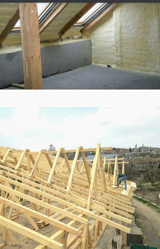 Construim case la roșu și dulgherie
