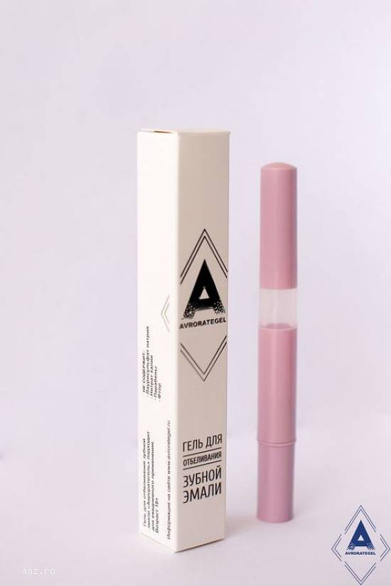 Gelul de albire a smalțului dinților „AVRORATEGEL”