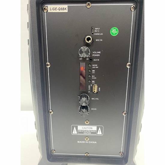 Boxa portabila karaoke troler cu microfon wireless