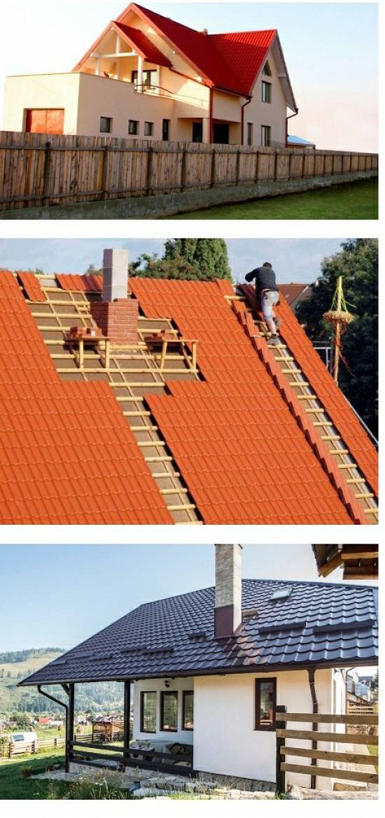 Reparatii de urgenta la acoperis